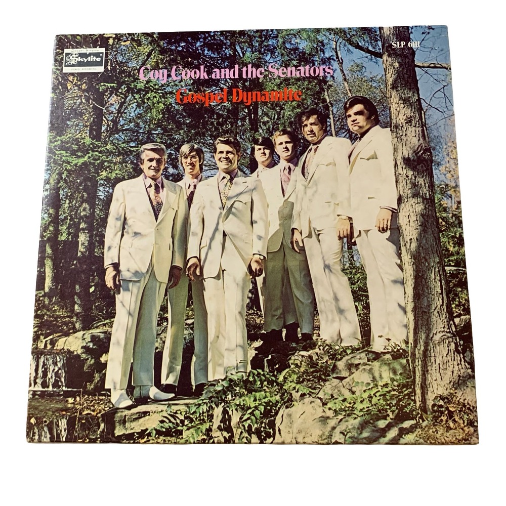 Coy Cook and the Senators Gospel Dynamite Vinyl LP Skylite SLP 6111 1971 Gospel